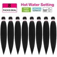 Braiding Hair,26 Inch 8 Packs Long Pre Stretched Braiding Hair
