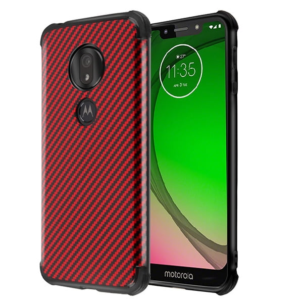 Motorola MOTO G7 PLAY Phone Case Durable Slim Fit TPU Hybrid SnapOn