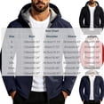thumbnail image 3 of Men's Lightweight Raincoat Thicken Fleece Lined Softshell Jacket Waterproof Warm Windbreaker with Zip Pockets for Hiking Camping Outdoor, Navy, XXL, 3 of 10
