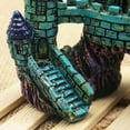 thumbnail image 6 of Visland Artificial Castle Aquarium Ornament, Simulation Realistic Non-toxic Resin Rockery Ancient Castle Rocks Cave Landscaping Fish Tank Accessory for Home Decoration, 6 of 7
