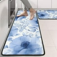 thumbnail image 2 of Kitchen Rugs Sets Of 2,Pioneer Flower Floral Print Pattern Anti Fatigue Kitchen Mat Rugs Non Slip Washable,Decorative Kitchen Floor Mats for Kitchen,Sink,Laundry,17"x47"+17"x47", 2 of 5