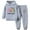 Grey, variant on Girls Outfits Drop Sleeve Tops and Pants Sets With Pockets Kids Two Piece Sweatsuit 5-14 Years Fleece Girls Winter Outfits 4-16
