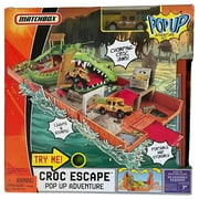 Matchbox Croc Escape Pop-Up Adventure Playset with 1 Vehicle