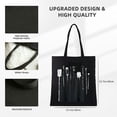 thumbnail image 3 of Leisuo Women's Large Capacity Shoulder Bag - Weapons Of Creation Funny Art Brush Artist Tote Bag 14.1x15.7in, 3 of 6