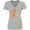 Athletic Heather, variant on We Will Win Multiple Sclerosis Awareness Women's V-Neck T-Shirt