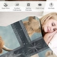 thumbnail image 3 of WERPE Cow Blanket for Girls Woman Highland Cow Throw Blanket Soft Warm Flannel Highland Cow Animals Theme Blanket Gifts for Adults Teenager Couch Sofa Bed&nbsp; White, 3 of 6