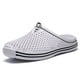 thumbnail image 1 of 2022, zapatillas de verano para hombre, chanclas transpirables con agujeros para la playa, sandalias planas sin cordones informales Unisex, Zapatos para hombre, talla 45, Zapatos Tan Jianjun  unisex, 1 of 2