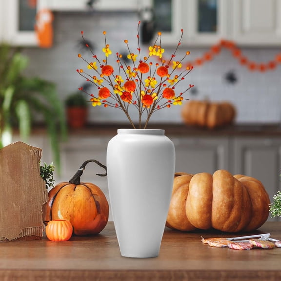 Diceymbol Maple Leaf Cuttings 17 Inch Velvet Bouquet Halloween Home Party Decor