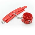 thumbnail image 2 of Correas de tobillo de cuero perfectas para hacer ejercicio, fitness, glúteos y piernas, yoga en casa para hombres y mujeres Adepaton CPB-DE-SSW598-2, 2 of 5