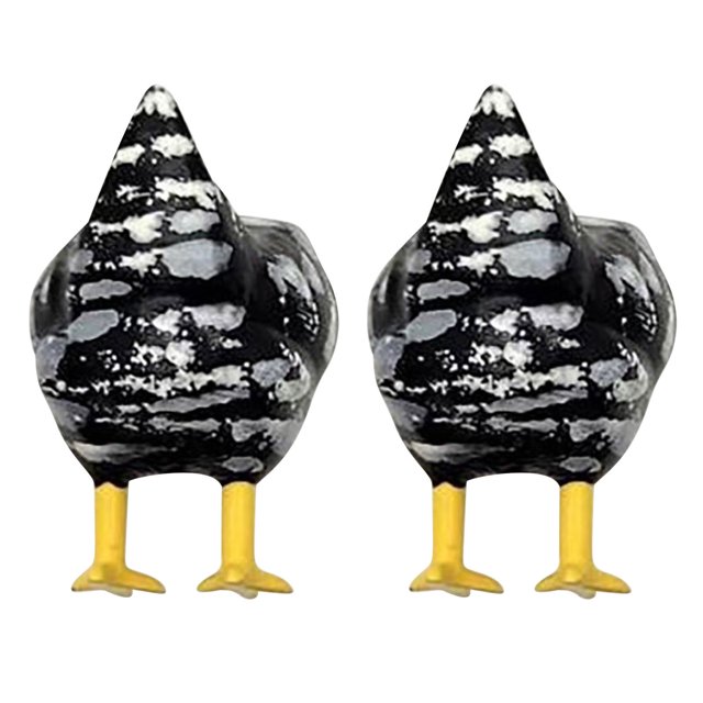 Fiudx Liquidación navideña Imán para refrigerador con forma de trasero de pollo, magnético, decorativo, regalo de trasero de pollo, divertido regalo de trasero de pollo, juego de tres piezas de dos p
