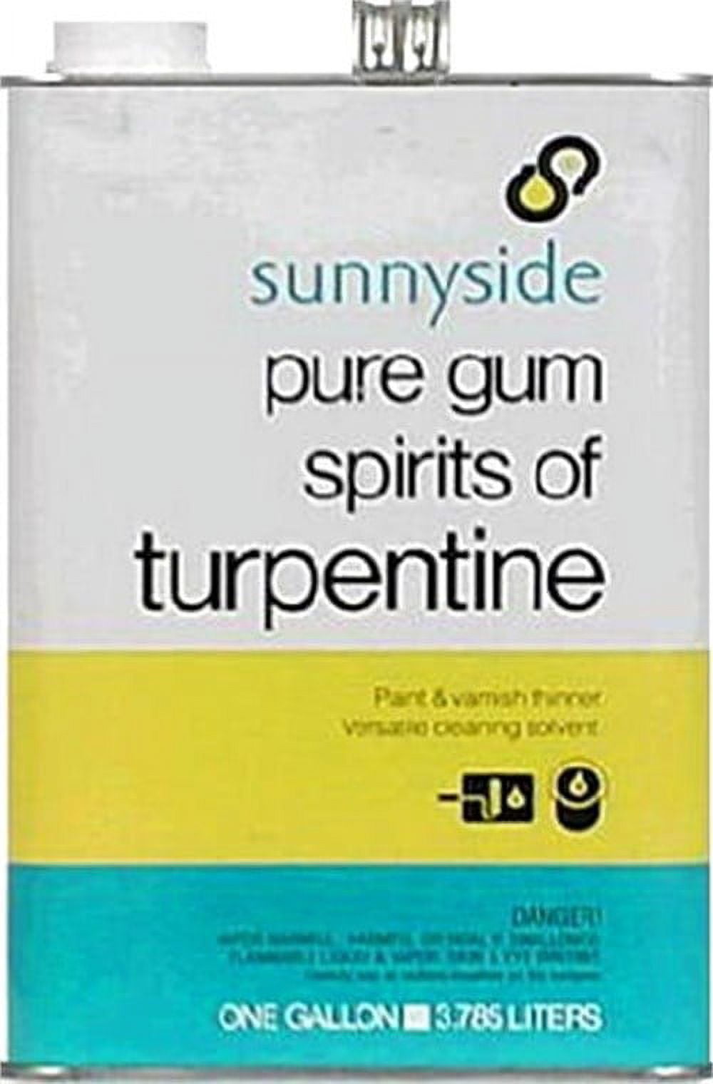 Chemfulfill Turpentine - Spirit of Turpentine (Pure Gum Spirits) (Gallon (128 fl oz))