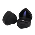 thumbnail image 4 of Gnmfd Heart-Shaped Jewelry Box with Gift Packaging, Elegant Ring Box for Valentine's Day & Proposals, Romantic Decorative Storage for Rings, Necklaces & Small Jewelry, 4 of 9