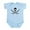 Sky Blue, variant on CafePress - Calico Jack Pirate Infant Bodysuit - Baby Light Bodysuit, Size Newborn - 24 Months