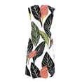 thumbnail image 4 of Zedker Floral 2026 Summer Dresses for Women Casual Sleeveless A-Line Pleated Midi Sun Dresses Casual Beach Flowy Tank Dresses with Pockets White Size S-XXL, 4 of 7