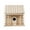 Khaki, variant on Bird House for Outside Outdoor Birdhouse Natural Wood Bird Nesting Box for Bluebirds Hummingbirds Finches Wrens Cardinals - Easy to Clean & Durable Garden Bird Shelter