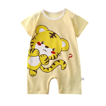 Landzoo One Baby Boys Bodysuits Soft Romper Outfits For Toddlers 1 18 Months Comfortable Everyday Wear Cozy Cute Boys And Girls Bodysuits 6-9 Months