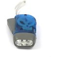 thumbnail image 4 of Lampe Torche Dynamo 3 LED à Remonter pour Voyage, Urgence, Camping, Escalade, Randonnée (Bleu), 4 of 5