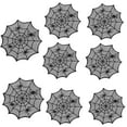 thumbnail image 4 of Decorative Laces Cobwebs Doily in Spiders Webs Placemat Enhances Table Setting with Unique Styles, 4 of 9