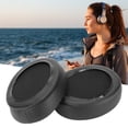 thumbnail image 4 of Almohadillas de repuesto para auriculares almohadillas para auriculares fácil instalación cuero mejora los graves cómodo profesional para auriculares, 4 of 8