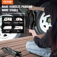 thumbnail image 2 of VEVOR Cale Stabilisatrice de Roue en H pour Remorque et VR avec Clé à Cliquet 2 Pcs, 2 of 9