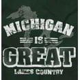 thumbnail image 2 of Michigan Is Great MI Lakes Pride Sweatshirt for Men or Women Brisco Brands L, 2 of 6