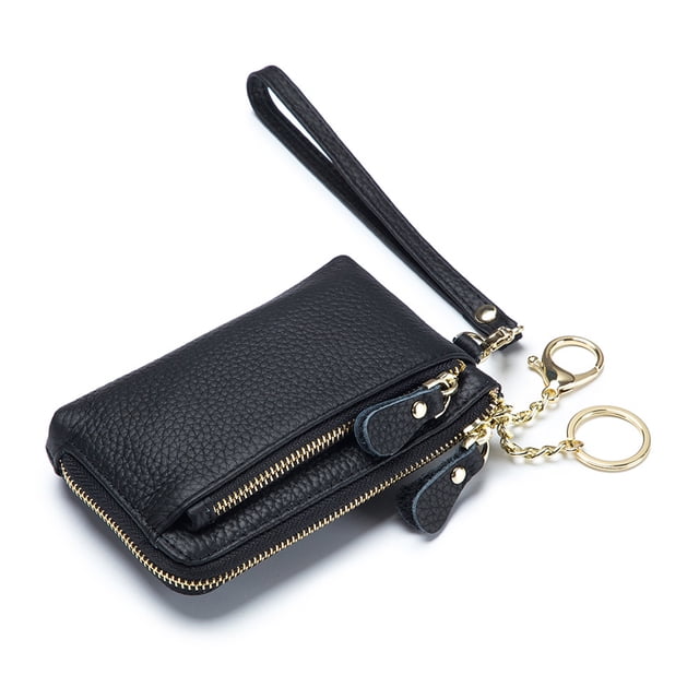 Minnieouse Cartera de tipo corto para mujer, de piel sintética INS, con cierre de cremallera, monedero, tarjetero, bolsa de transporte, regalo de Carteras Negro Minnieouse AP012102-01
