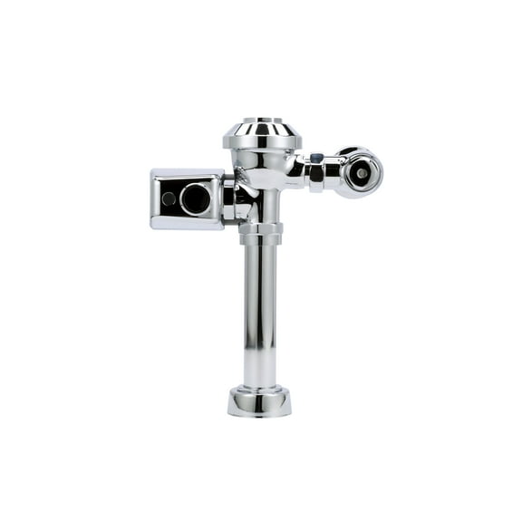 AquaFlush® ZER Exposed Sensor Diaphragm Flush Valve with 1.6 gpf, Sweat Solder Kit, Cast Wall Flange, Metal Cover