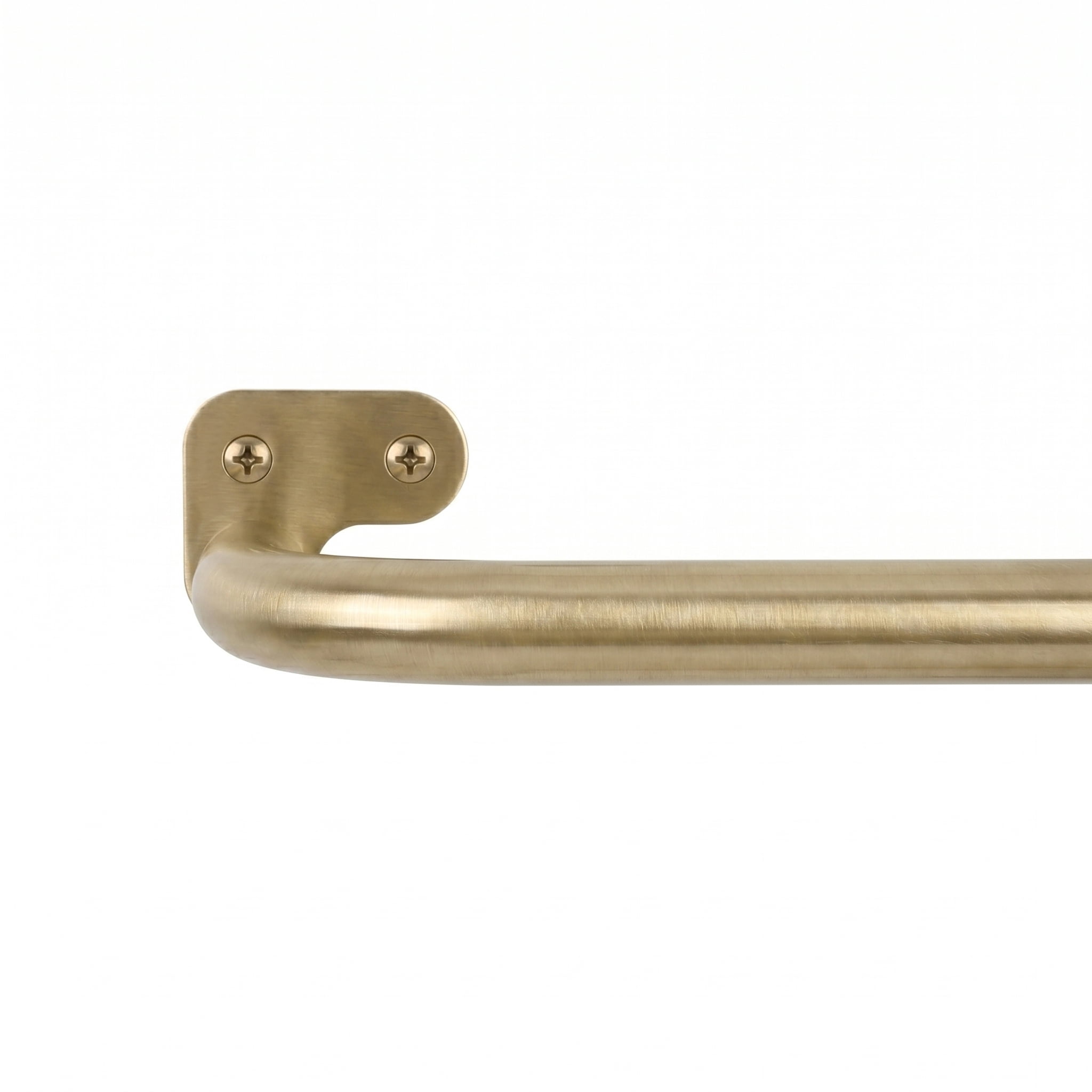 Mainstays 3/4" Brass Room Darkening Adjustable Wrap Curtain Rod, 30-84"