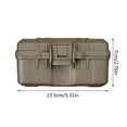 thumbnail image 3 of Waterproof Dry Box Plastic Protective Hard Case Outdoor Shockproof Survival Carrying Case Container with Foams Insert, 3 of 8