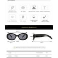 thumbnail image 3 of Fashion Men and Women Box Shading Sunglasses (Color : G, Size : Medium), 3 of 4