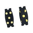 thumbnail image 4 of Crampones para raquetas de nieve para exteriores, agarres universales para hielo, para hombres y mujeres, con tracción para caminar, montañismo y Negro, 4 of 8