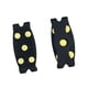 thumbnail image 4 of Crampones para zapatos y botas, antideslizantes, portátiles, para caminar Negro, 4 of 8