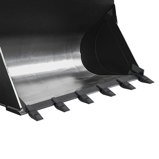 Bucket Tooth Bar, 60 inch Inside Bucket Width Removable Tractor Bucket