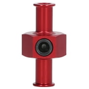 Fuel Pressure Gauge Adapter T-Shaped 3/8" Hose Port 1/8" NPT Fitting Universal Auto Parts Red TARTIKAILY