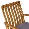 thumbnail image 3 of Noble House Colmena Outdoor Acacia Wood Rocking Chair in Teak (Set of 2), 3 of 16