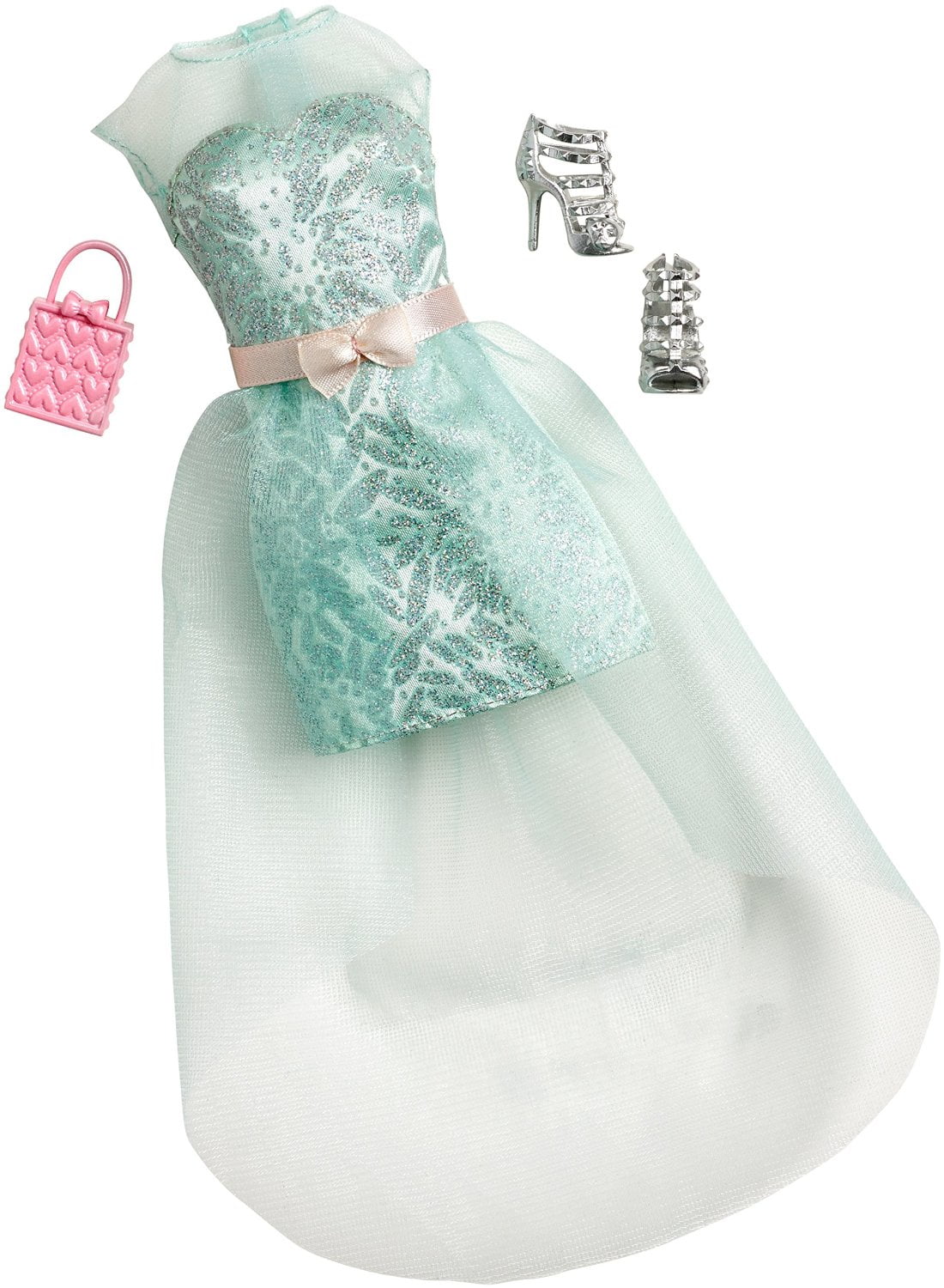 Barbie - Mattel Barbie Complete Look Fashion-green Dress - Walmart.com