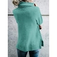 thumbnail image 5 of Sherrylily Fall Winter Women Sweaters Casual Turtleneck Long Sleeve Soft Knitted Pullover, 5 of 5