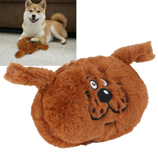 Bouncing top dog toy