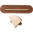 thumbnail image 1 of Wall Mounted Pour Over Coffee Filter Holder Universal No Drill Wooden Storage Rack For V60 And Paper Filters, 1 of 2