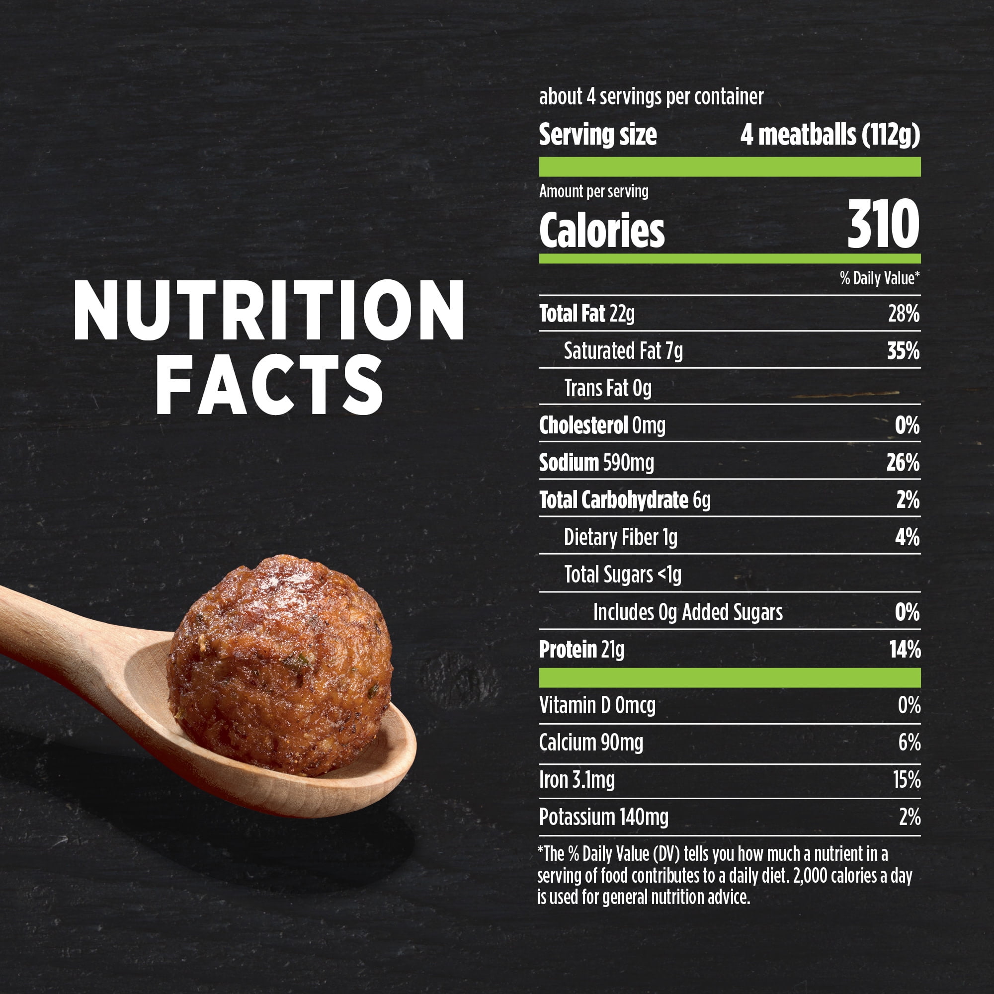 Gardein Ultimate Plant-Based Meatballs, Vegan, Frozen Meat Alternative, 15 oz.