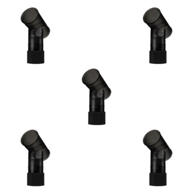 letairis Diffuseur de Cheveux Sèche-Cheveux Universel Accessoire Noir 21.5x12.5x7cm 5Set