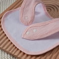 thumbnail image 6 of Gllquen Baby Muslin Cotton Drool Bibs Adjustable 8 Pack Soft Baby Bandana Bibs for Newborn Girls Boys Feeding Essentials, Blossom, 6 of 10