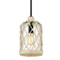 Wry Lighting Nassau 1-light Pendant in Matte Black
