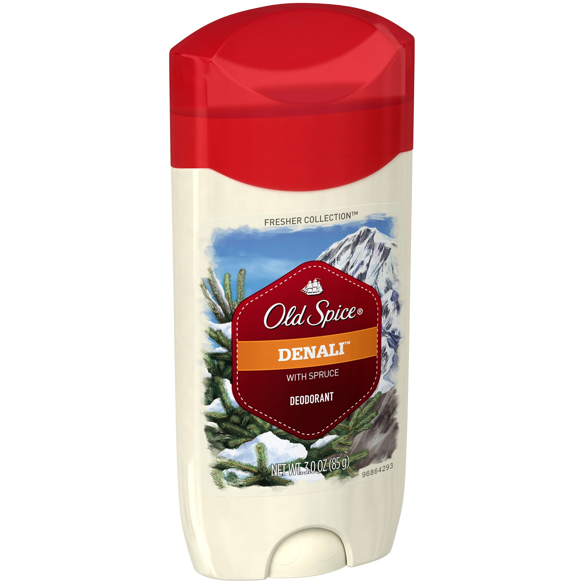 Old Spice Fresher Denali Scent Deodorant for Men, 3.0 oz