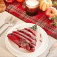 thumbnail image 3 of Christmas set of 6 Reusable Napkin Holder for Gift Wedding Holiday Party Dinner, 3 of 5