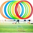 thumbnail image 1 of Shop 12-piece set of colorful fitness exercise boards 50cm, 1 of 3