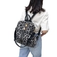 thumbnail image 4 of hirigin Women Casual Bag Set, Daily Leopard/Cow Printed Dual-Use Backpack/Shoulder Bag+printed Handbag, 4 of 8
