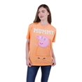 thumbnail image 3 of Remera Mujer Peppa Pig Naranja con Estampa de Mamá Talle S, 3 of 7