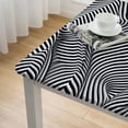 thumbnail image 4 of BANET Tablecloths Fully Printed Table Covers - for an Rectangle Picnic Party Table White, 4 of 7