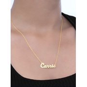Personalized Script Name Necklace